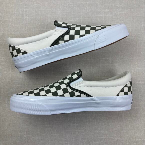 ? 2025 VANS Slip-On 98 LX “Checkerboard Grape Leaf Green” 9M main image 6